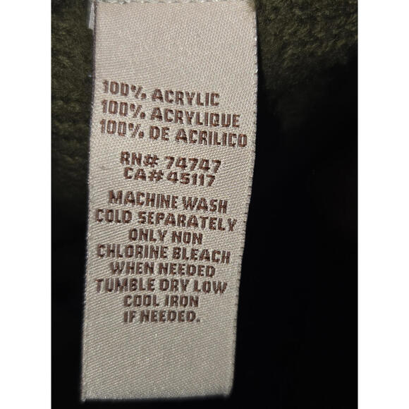 Natural Reflections Women's Olive Green Cable Knit Sweater XXL - Picture 3 of 4